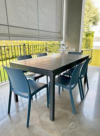 30 sedie blu