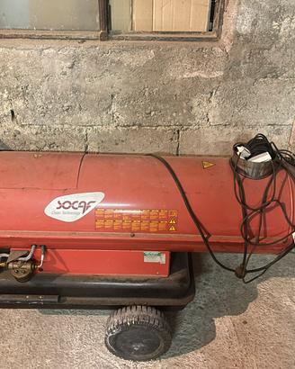 generatore aria calda Socaf MR 55 WE a gasolio 48W