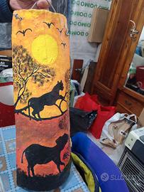 Coppo dipinto a mano