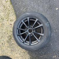 set 4 cerchi e gomme bmw serie 3 16"