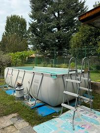 PISCINA 404X201X100 BESTWAY +pompa filtro a sabbia