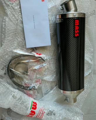 Scarico mass in carbonio omologato zx10r 04/05