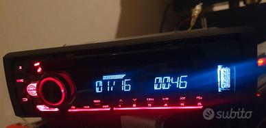 AUTORADIO STEREO PIONEER CD USB PERFETTAMENTE FUNZ