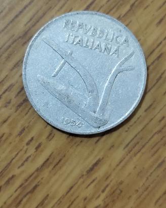 10 lire del 1954