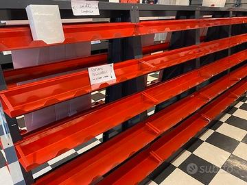 SCAFFALI NEGOZIO PORTA DVD-VIDEO O LIBRI