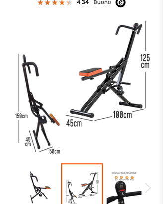 Total Power Body Crunch - Attrezzo per Addominali