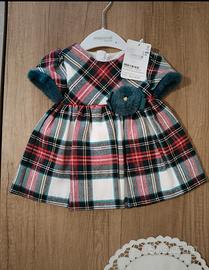vestito neonata tg 68 cm nuovo con cartellino 