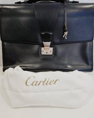 BORSA DA LAVORO CARTIER NERA