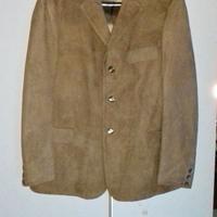 Giacca scamosciata uomo