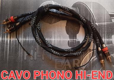 CAVO RCA AUDIOPHILE 100% OFCC HI-END FLATGROOVE 7N