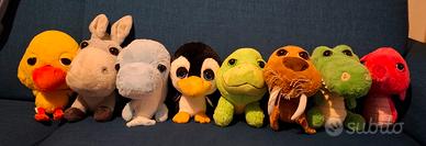 8 peluche zoo