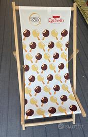 Sdraio spiaggia da collezione Kinder Ferrero