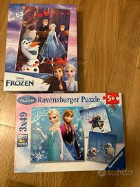 Puzzle Frozen +5 anni