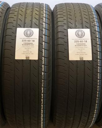 4 GOMME 225 60 18 YOKOHAMA A67493
