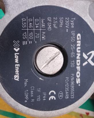 pompa circolatore caldaia