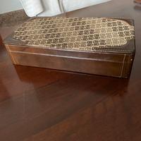 Beauty case in pelle da viaggio anni ‘60