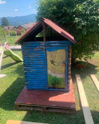 Casetta in legno per bambini