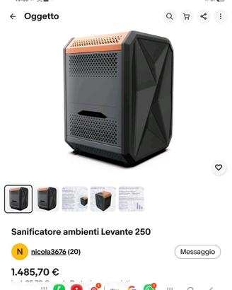 Purificatore d’aria per interni