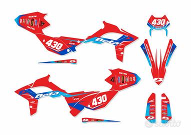 Kit plastiche e Kit grafiche Beta RR