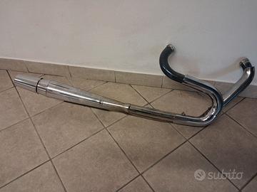 Harley davidson  marmitta thunderheader softail