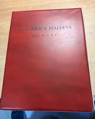 album monete repubblica italiana