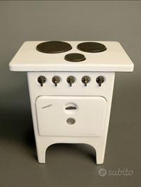 Cucina elettrica vintage Tecnomasio Italiano Brown