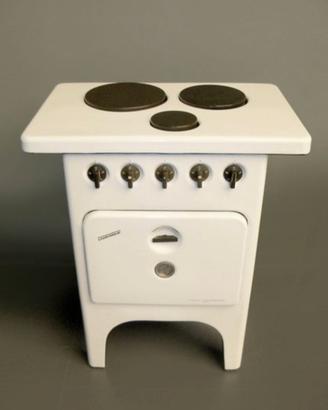 Cucina elettrica vintage Tecnomasio Italiano Brown