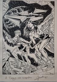 Tex Sergio Giardo 1997 30x20