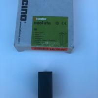 Falso polo biticino axolute HD4950 nero grafit luc