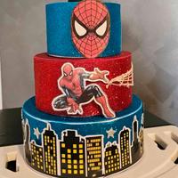 Torta scenografica Spiderman