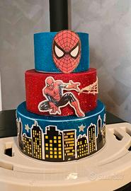 Torta scenografica Spiderman