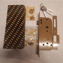 Serratura Yale 560 50 mm Acciaio Beige/oro Nuova