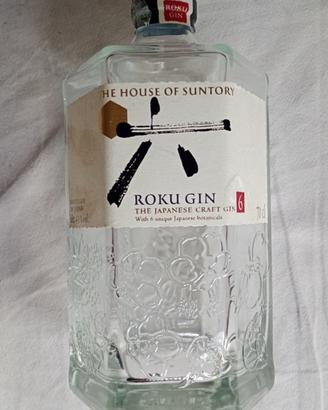 Roku gin bottiglia vuota -  70 cl
