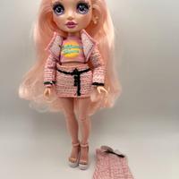 Rainbow High rosa Bella Parker bambola