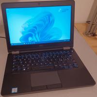 Notebook DELL i5 ram16gb ssd m2 256gb W.11 pro