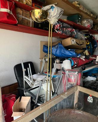 Lampade piantane Vintage in ottone