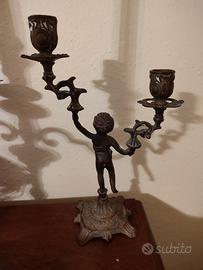 Porta candele antico