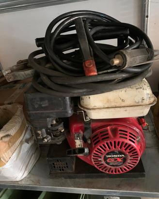 saldatrice a scoppio portatile motore Honda 