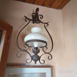 Lanterna ferro battuto