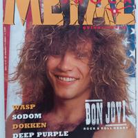 Metal Shock Numero 8 Bon Jovi anno 1987