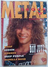 Metal Shock Numero 8 Bon Jovi anno 1987