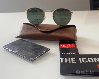Ray-Ban Round Metal - montatura oro