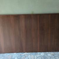 Grande piano tavolo in noce nazionale 230×135 cm