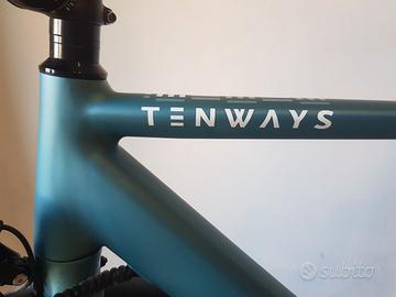 E-bike TENWAYS CGO600 – Leggera, silenziosa, urban