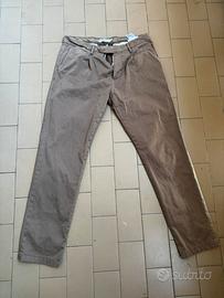 Pantalone chino marrone Conpibel tg 50