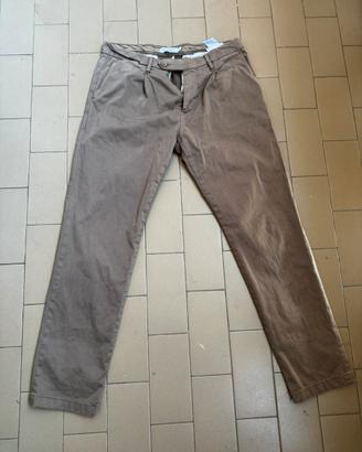 Pantalone chino marrone Conpibel tg 50