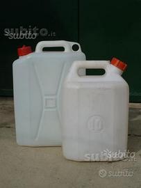 Taniche in plastica 10 e 15 litri