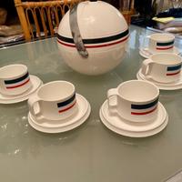 Splendido set pagoda Guzzini anni 70