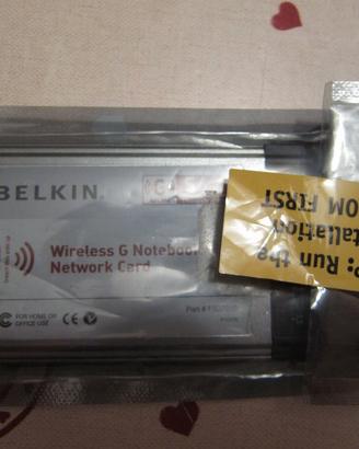 Scheda di rete Belkin wireless Belkin F5D7010