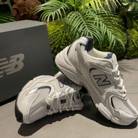 New Balance 530 White Silver Navy 38